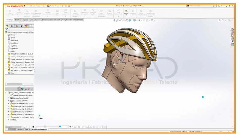 Modelo en #SolidWorks